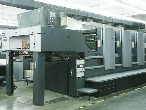 CP-2000对开四色印刷机